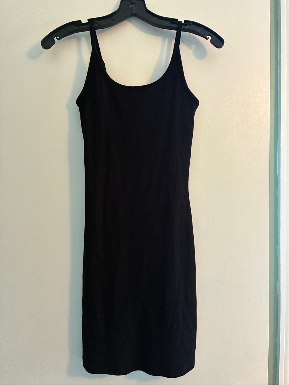 Old Navy Black Spaghetti Strap Mini Dress